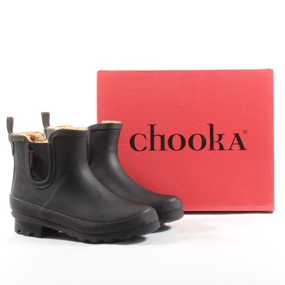 Chooka Women's Waterproof Ankle Rain Boots Booties - Picture 4 of 8